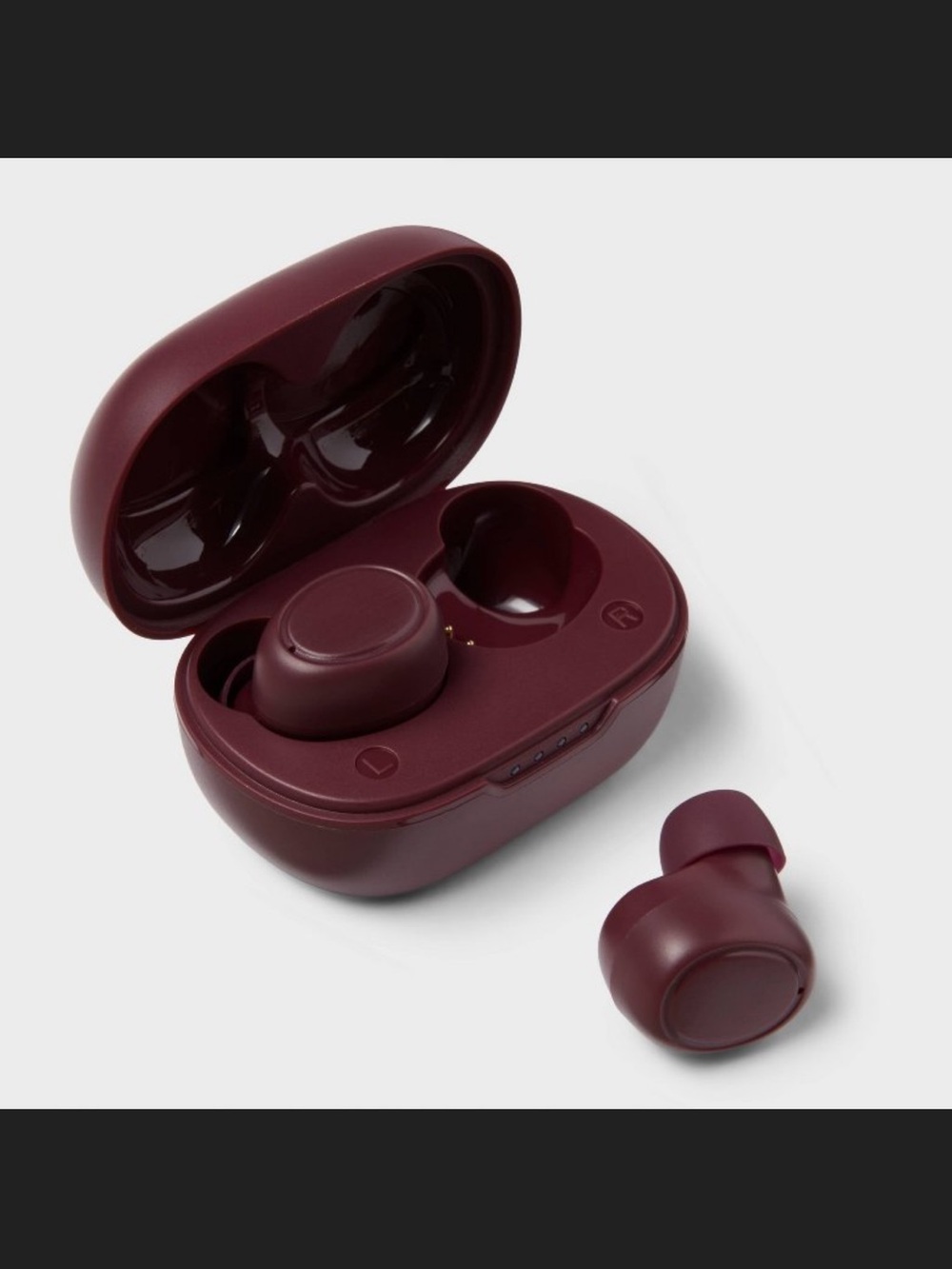 True Wireless Bluetooth Sweat Resistant Earbuds - heyday •Dark Cherry•